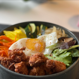 Bibimbap - Sprød Kylling - lille