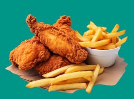 Crispy Chicken with Fries 