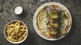 Malawach  Wrap - Falafel