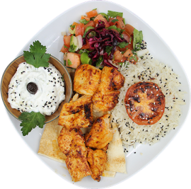Grill Tallerken - Grillet Kylling