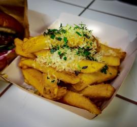 French fries with Vesterhavs cheese