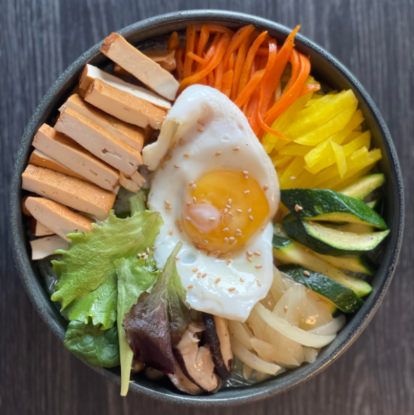 Bibimbap - Grøntsager
