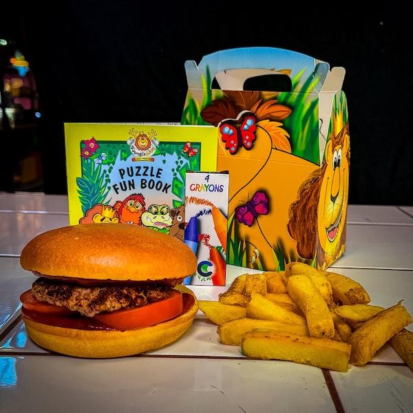 Kids’ Burger Menu